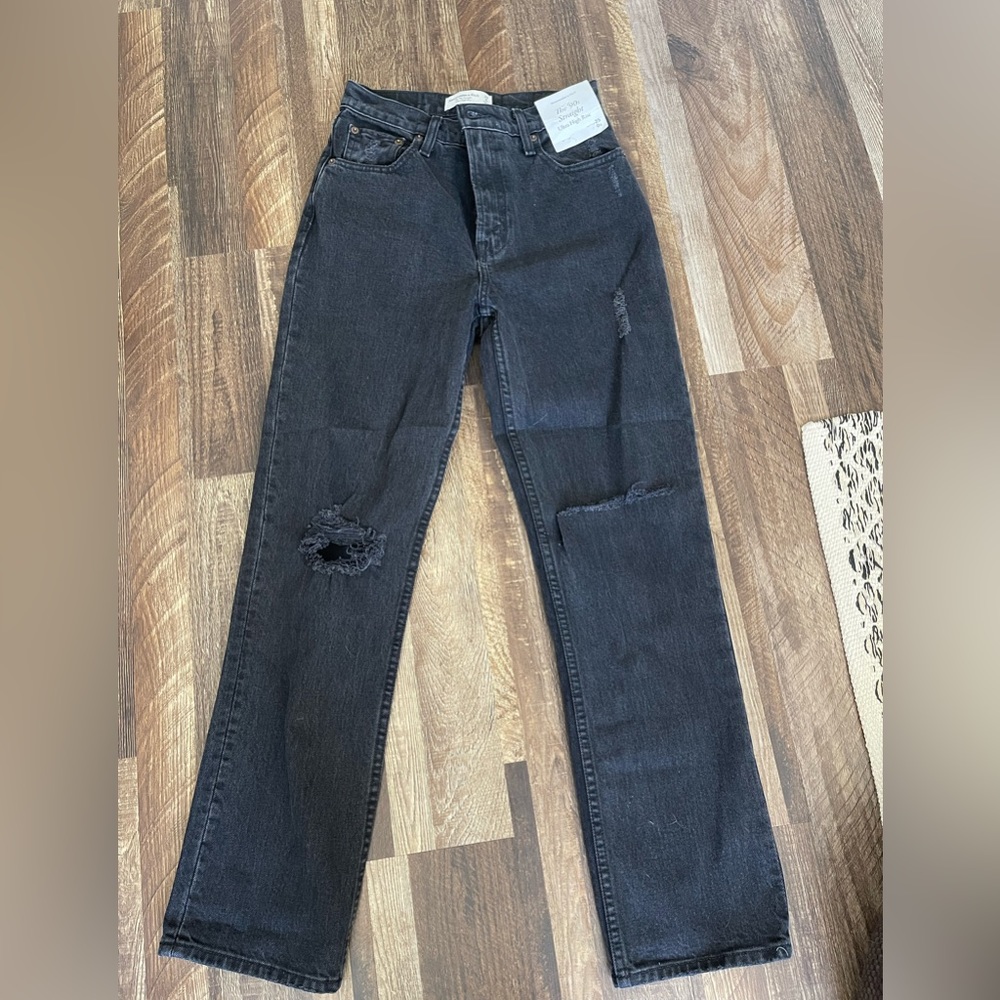 Abercrombie distressed jeans
